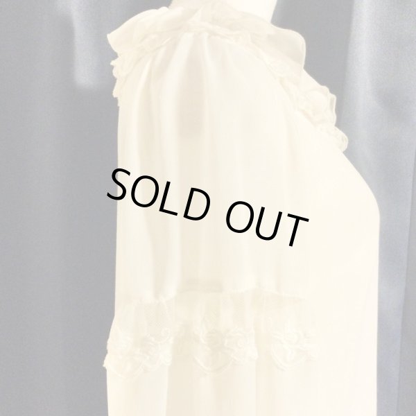 画像5: Leur Getter/ドビーシフォンブラウス　アイボリー (5)