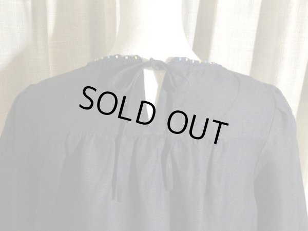 画像8: ※値下げ※yukiemon/アルバムブラウス　ネイビー【15800円→9800円】 (8)