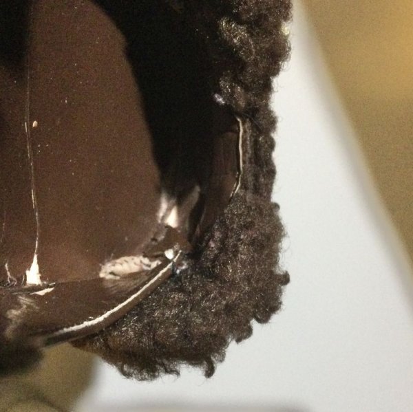 画像13: 【USED】・BABY,THE STARS SHINE BRIGHT/くまくみゃちゃんシューズ　茶×ミルクティ　L (13)