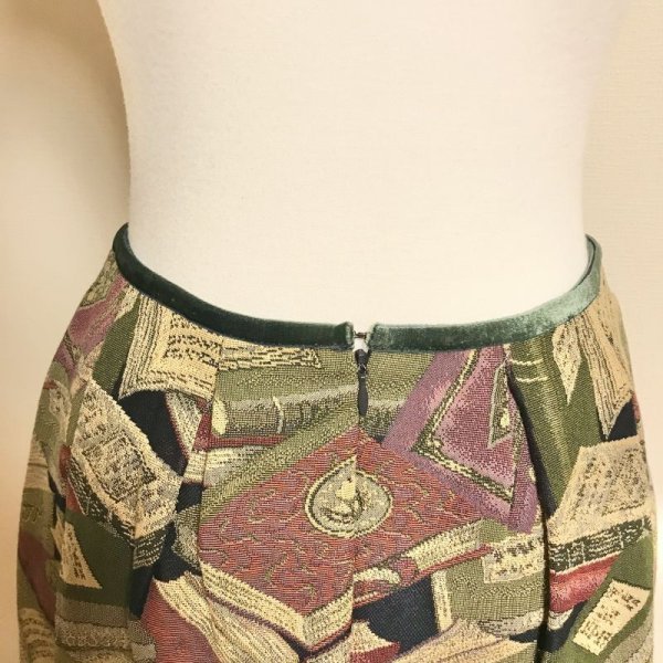 画像4: 【USED】・Jane Marple/オリジナルブックゴブランSK　グリーン (4)