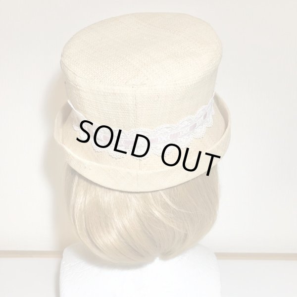 画像3: Leur Getter/レース＆グログランリボンＨＡＴ　ピンク (3)