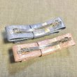 画像2: Katie/グリッターリボンバレッタ　ピンク&サックス　2個SET (2)