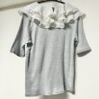 画像3: franche lippee/大人ホイップ5分袖プルオーバー　グレー (3)