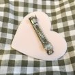 画像3: MILK/マーガレットバレッタ　オフ　+　ハートステッチバレッタ　ピンク 　2個SET (3)