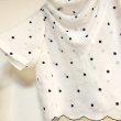 画像2: VINTAGE/ドットトップス　ホワイト (2)