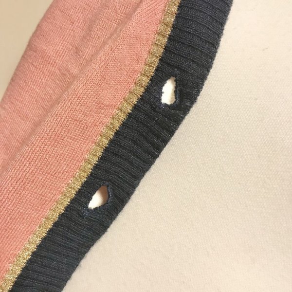 画像8: 【USED】・Jane Marple/アシンメトリーニットベスト　ピンク (8)