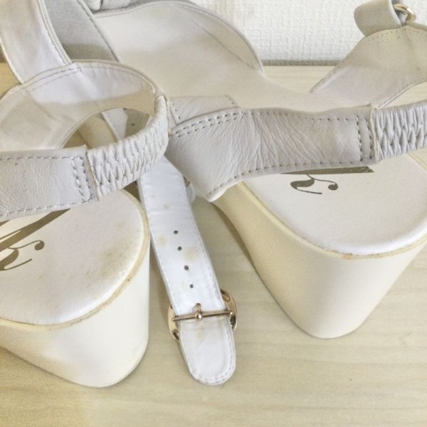 画像10: 【USED】・MILK/ラパンシューズ　オフ　L (10)