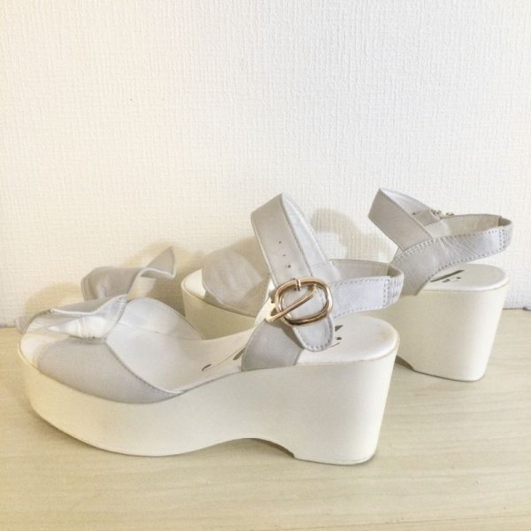 画像2: 【USED】・MILK/ラパンシューズ　オフ　L (2)