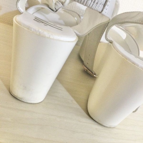 画像12: 【USED】・MILK/ラパンシューズ　オフ　L (12)