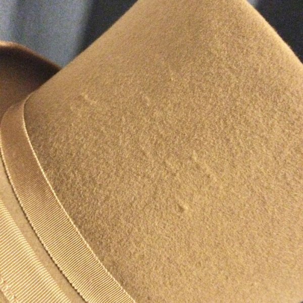 画像8: 【USED】・LoRo/シルクハット　キャメル (8)