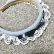 画像2: ノーブランド/メイド風カチューシャ　サックス (2)