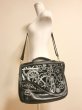 画像1: Restyle/ Steampunk Black Mechanism Messenger Bag (1)