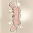 画像2: Angelic Pretty/ロップイヤーBunnyヘッドドレス　白×ピンクリボン (2)