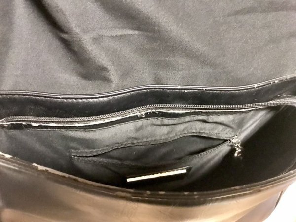 画像13: 【USED】・Restyle/ Steampunk Black Mechanism Messenger Bag (13)