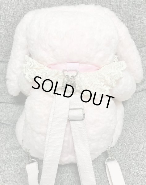 画像2: BABY, THE STARS SHINE BRIGHT / パリ刺繍 うさくみゃリュック　ピンク (2)