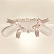 画像1: Angelic Pretty/ロップイヤーBunnyヘッドドレス　白×ピンクリボン (1)