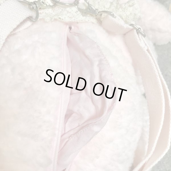 画像12: BABY, THE STARS SHINE BRIGHT / パリ刺繍 うさくみゃリュック　ピンク (12)