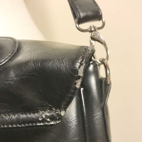 画像12: 【USED】・Restyle/ Steampunk Black Mechanism Messenger Bag (12)