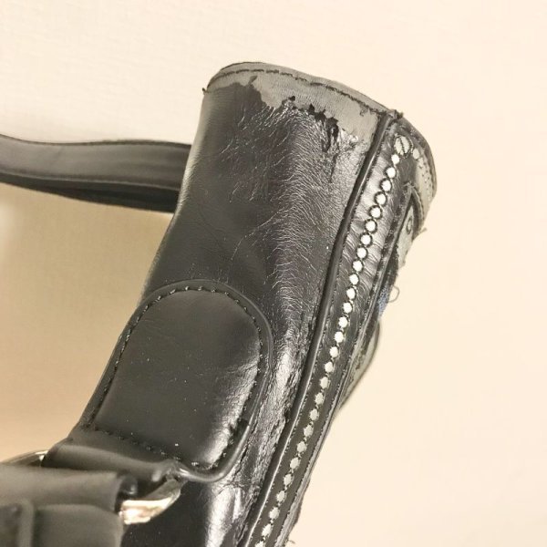 画像20: 【USED】・Restyle/ Steampunk Black Mechanism Messenger Bag (20)