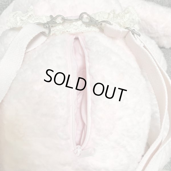 画像10: BABY, THE STARS SHINE BRIGHT / パリ刺繍 うさくみゃリュック　ピンク (10)