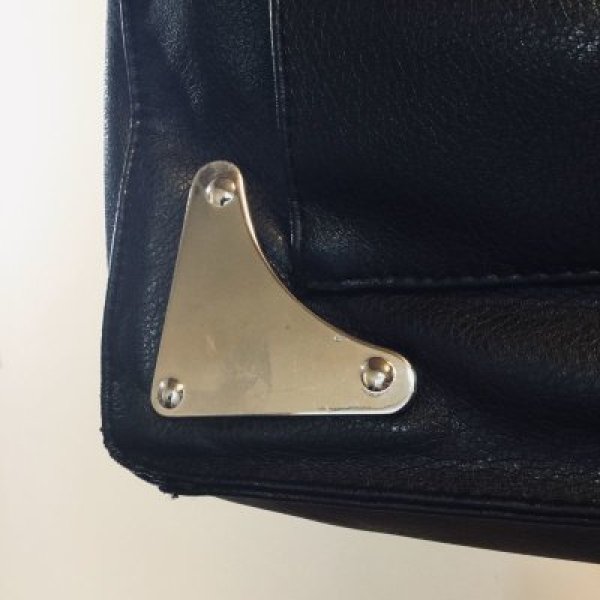 画像11: 【USED】・Restyle/Black Satchel A4 Bag (11)