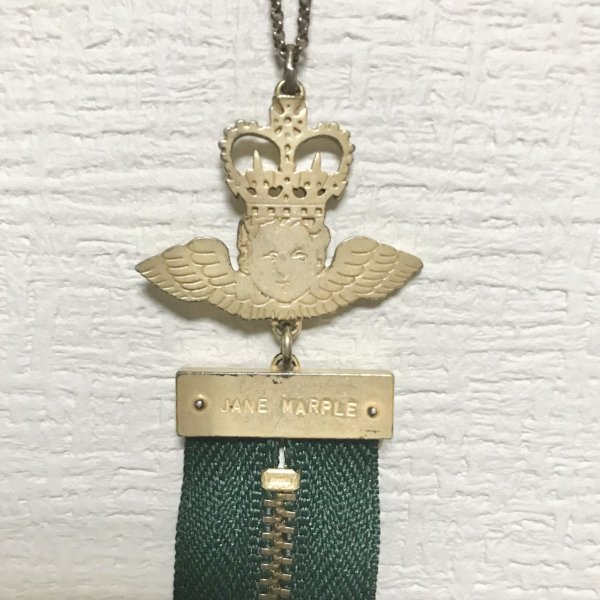 画像4: 【USED】・Jane Marple/ファスナーペンダント　グリーン (4)