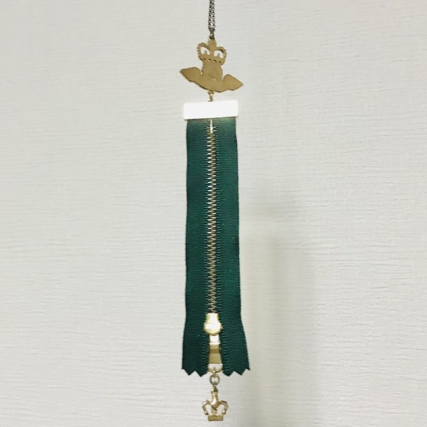 画像6: 【USED】・Jane Marple/ファスナーペンダント　グリーン (6)
