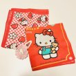 画像1: Hello Kittyハンカチ　+　ヘアピン　3点SET (1)