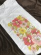 画像3: 【VINTAGE】・レトロフラワープリントのクッションピローカバー　オレンジ・イエロー・アイボリー (3)