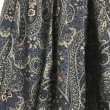 画像3: 【USED】・ペイズリースカート　ネイビー (3)