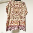 画像5: 【USED】・暖色ペイズリー柄トップス (5)