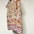 画像2: 【USED】・暖色ペイズリー柄トップス (2)