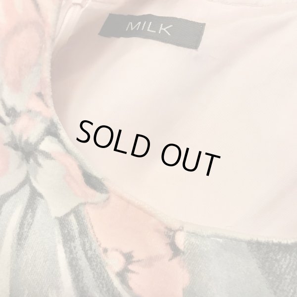 画像9: MILK/カーテンコールDress　ブラックピンク (9)