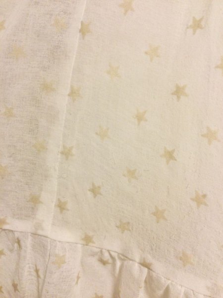 画像7: 【USED】・MILK/starチュニックブラウス　ホワイト×ゴールド (7)