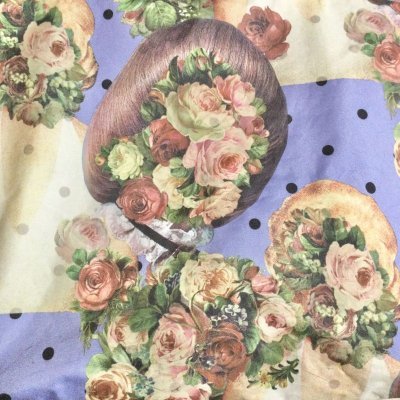 画像2: あちゃちゅむムチャチャ ahcahcum-muchacha/フラワーフェイス特大バッグ