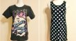 画像1: LISTEN FLAVOR/FRAVOR'S　MYSTERY　TOUR　Tシャツ　ブラック　＋　ドットタンクトップ　ブラック×グリーン　2点SET (1)