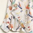 画像4: 【VINTAGE】・ファッションアイテムプリントのシャツ (4)