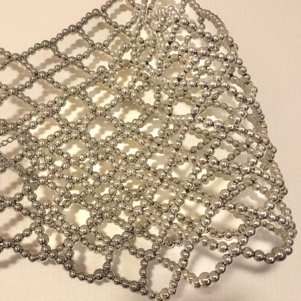 画像8: ※SALE※【USED】・JEANASIS　ボールチェーンビスチェ　シルバー (8)