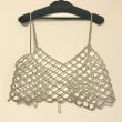 画像1: 【USED】・JEANASIS　ボールチェーンビスチェ　シルバー (1)