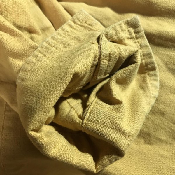 画像7: 【VINTAGE】・マスタードイエローシャツ (7)