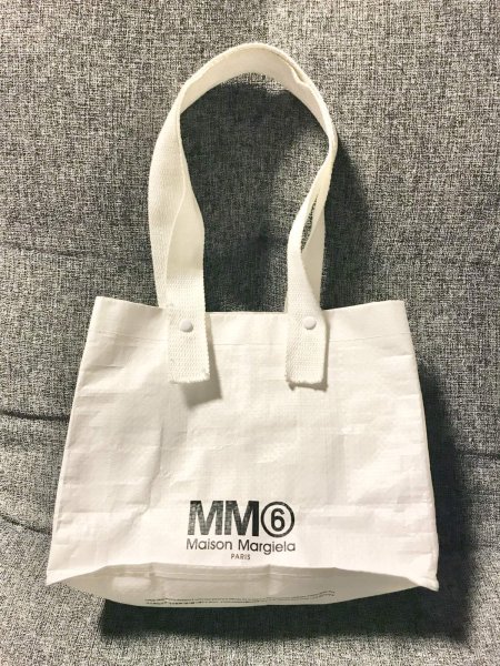 画像2: ※SALE※【USED】・MM6ショップバッグ (2)