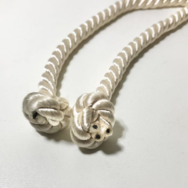 画像7: ※SALE※【USED】・和風バングル　アイボリー・ラベンダー (7)