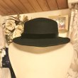 画像5: 【USED】・Jane Marple 別珍リボンカンカン帽　ブラック (5)