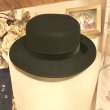 画像3: 【USED】・Jane Marple 別珍リボンカンカン帽　ブラック (3)
