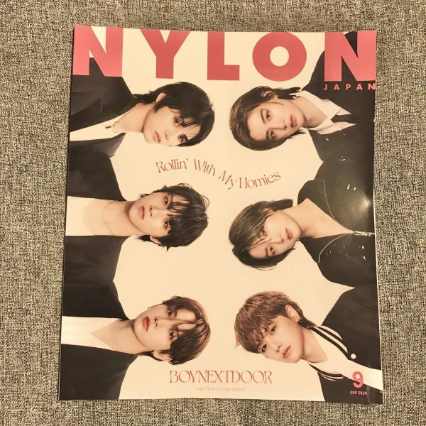画像1: 【USED BOOK】・NYLON JAPAN(ナイロン ジャパン) 2024年 9月号 (1)