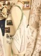 画像2: 【夜の街燈 Street Lamp at Night】・スカーフベビードールホルターキャミ　ホワイト×グリーン (2)