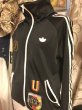 画像9: 【USED】・adidas/アップリケトラックジャケット　ブラック (9)