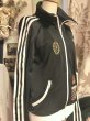 画像8: 【USED】・adidas/アップリケトラックジャケット　ブラック (8)