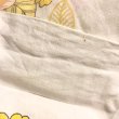 画像10: 【VINTAGE】・レトロフラワープリントのクッションピローカバー　オレンジ・イエロー・アイボリー (10)