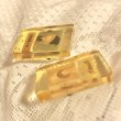 画像3: 【USED】・クリエイターグッズ/スクエア標本ブローチ　2個SET (3)
